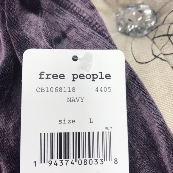 Free People Valerie Velour Top - Picture 5 of 6